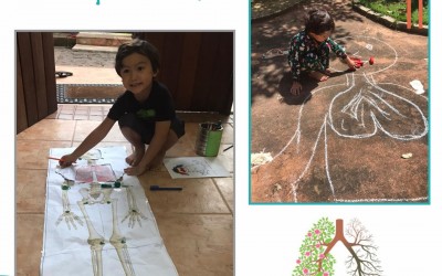 Brincadeiras para fazer em casa: o sistema respiratório